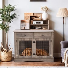 Dog Crate End Table with