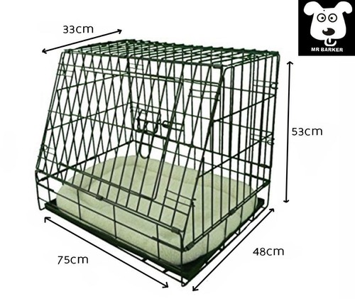 Folding metal sloping car - metal, 30"sloping
