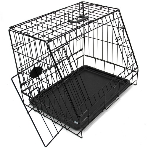 24in sloping folding - dog, crate