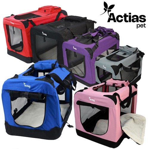 Fabric dog crate puppy carrier - puppy,