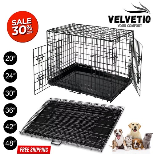 Dog cage puppy crates small - crates,