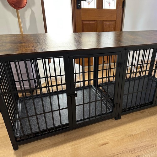 Heavy duty wooden dog crate - duty,